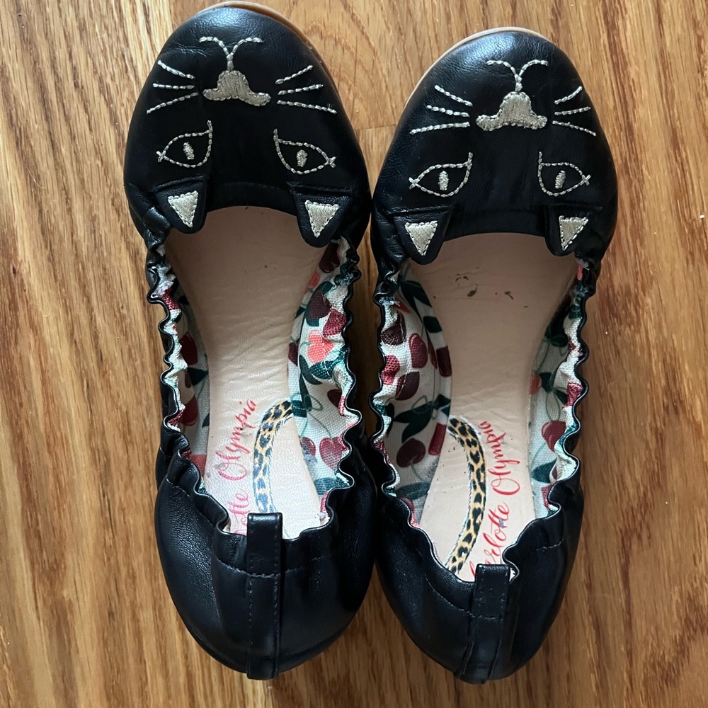 Charlotte Olympia Kitty Cat Ballet Flat